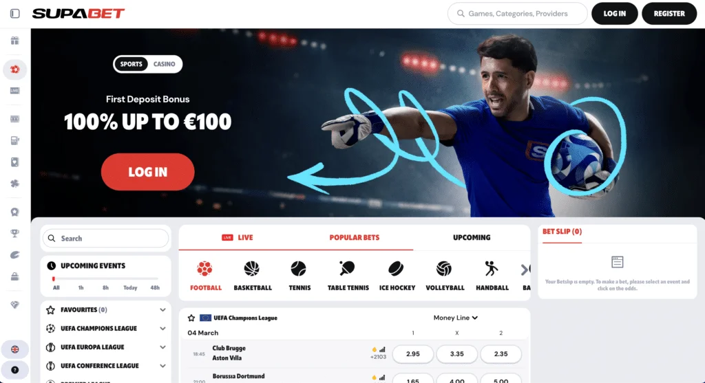 Supabet Képernyőkép 2