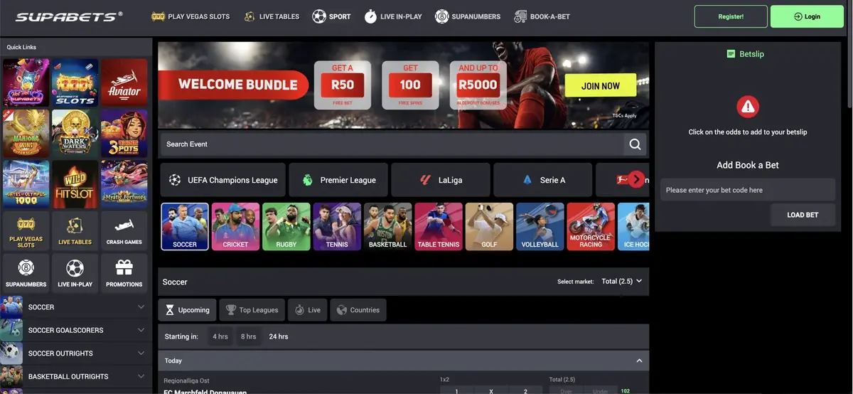 Supabets Screenshot 2